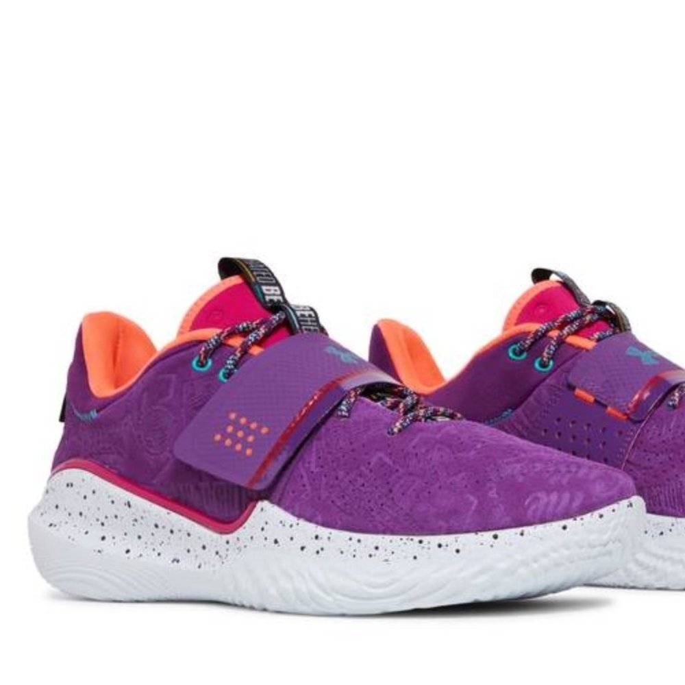 Under Armour 3025344 UA Flow FUTR X Black History Month Basketball Shoes ( 7.5 )